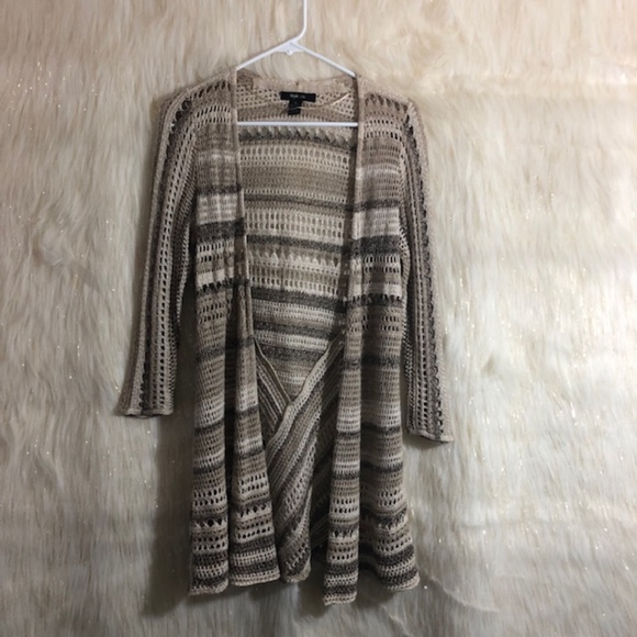 Style & Co. Sweaters - Style & Co Eyelet knit cardigan Size M